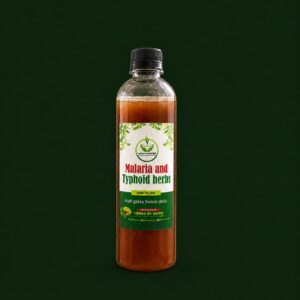 Natural herbal blend traditionally used for malaria and typhoid wellness support